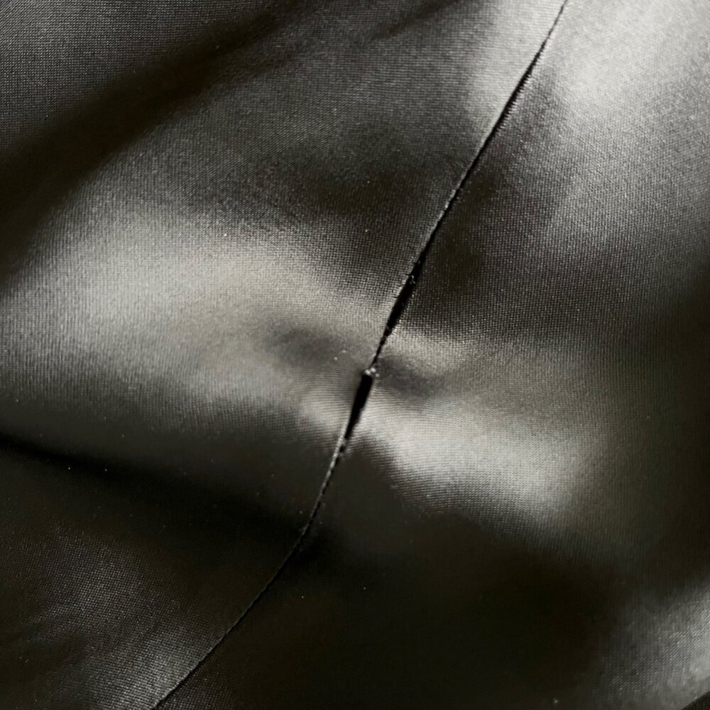 Zara Limited Edition Long Satin Effect Skirt in Black - Picture 13 of 16